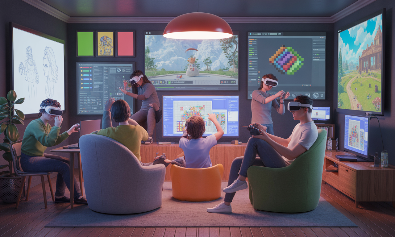 Les jeux vidéo qui favorisent la créativité