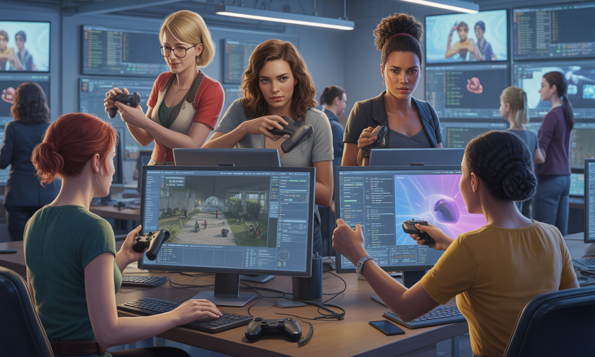 Les femmes dans l’industrie du jeu vidĂ©o dĂ©couvrez le rĂ´le et l'impact des femmes dans l'industrie du jeu vidĂ©o, ainsi que les dĂ©fis et opportunitĂ©s auxquels elles font face dans ce secteur en pleine Ă©volution.